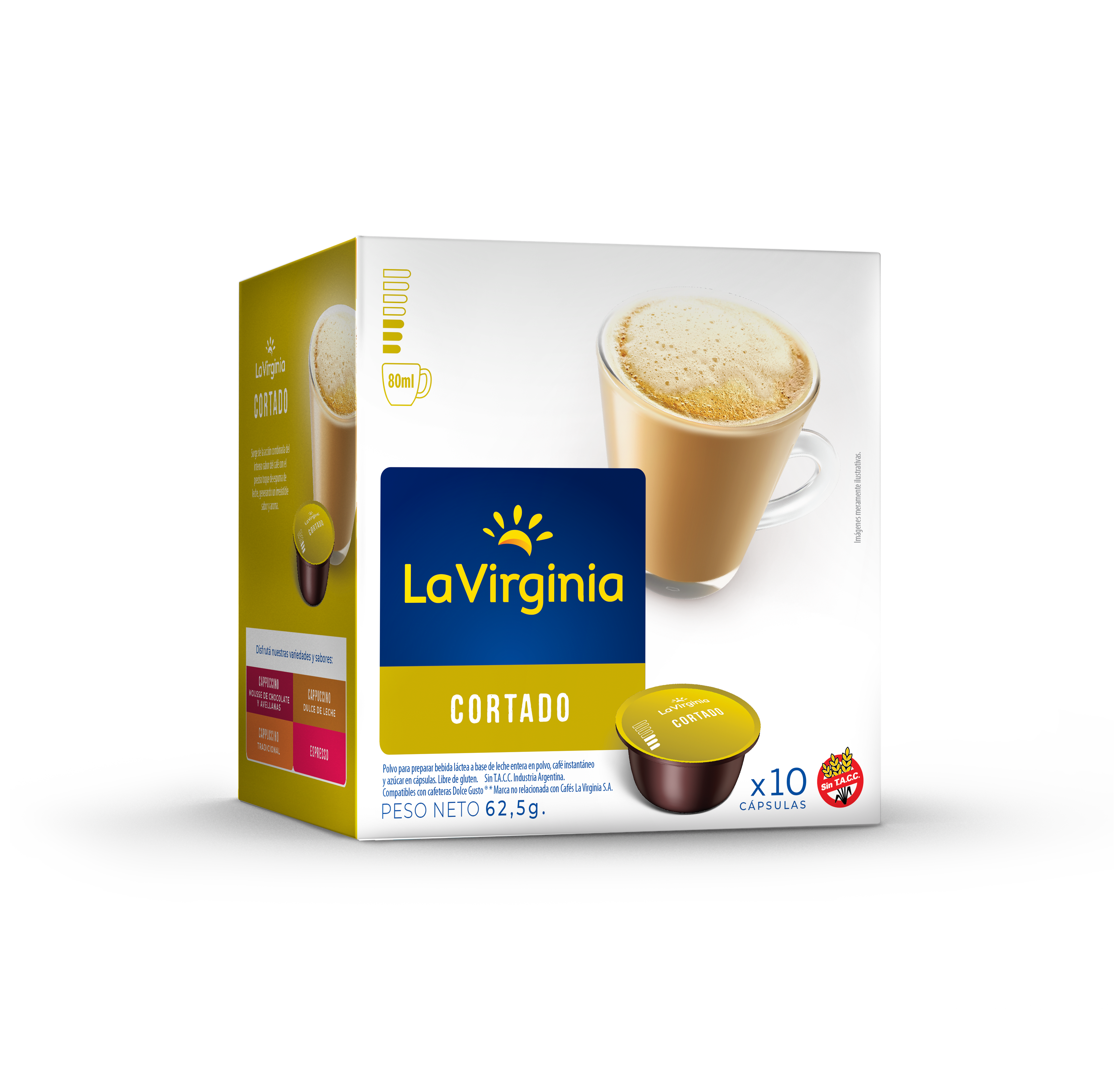 La Virginia - Cápsulas Cortado - La Virginia