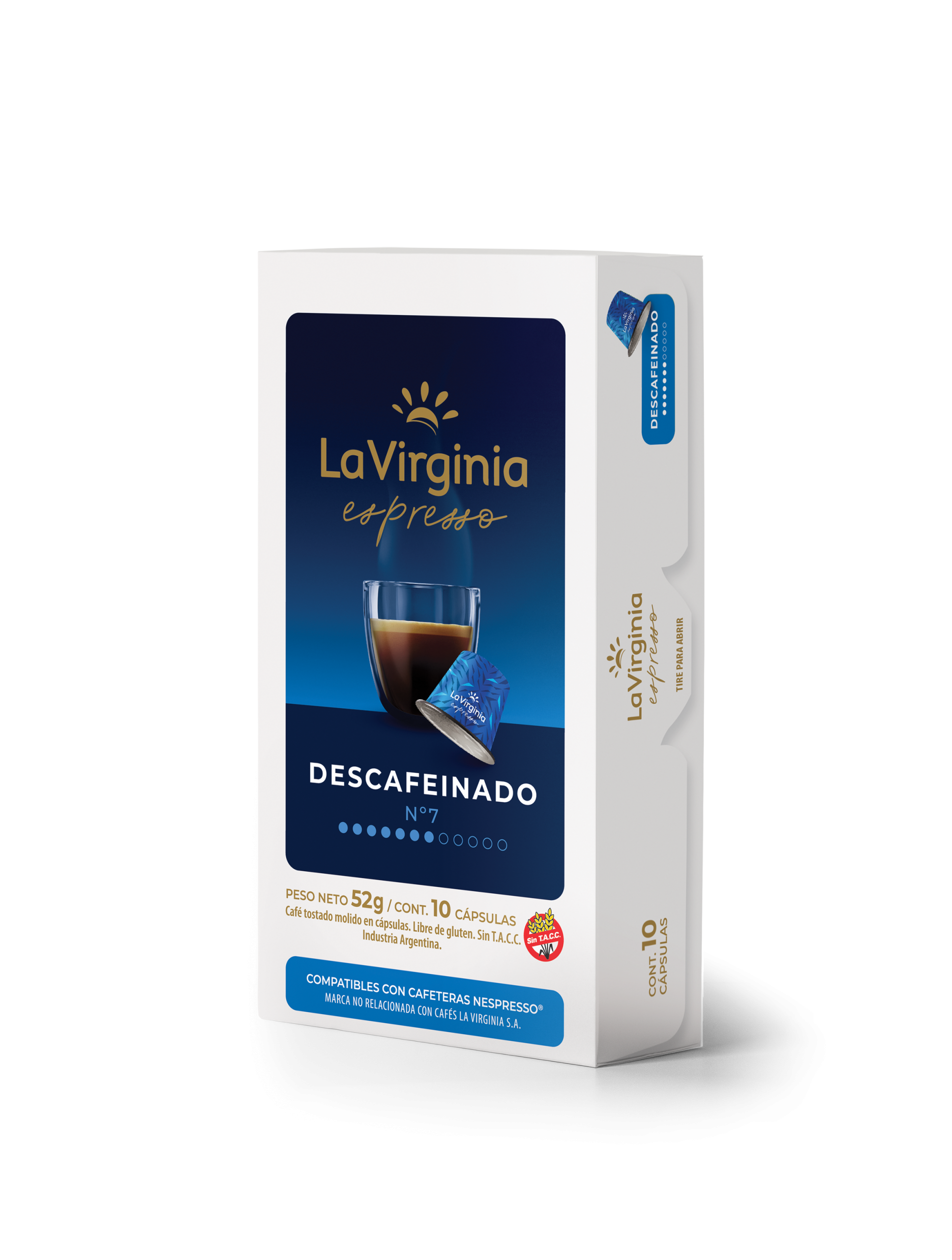 La Virginia - Cápsulas Descafeinado